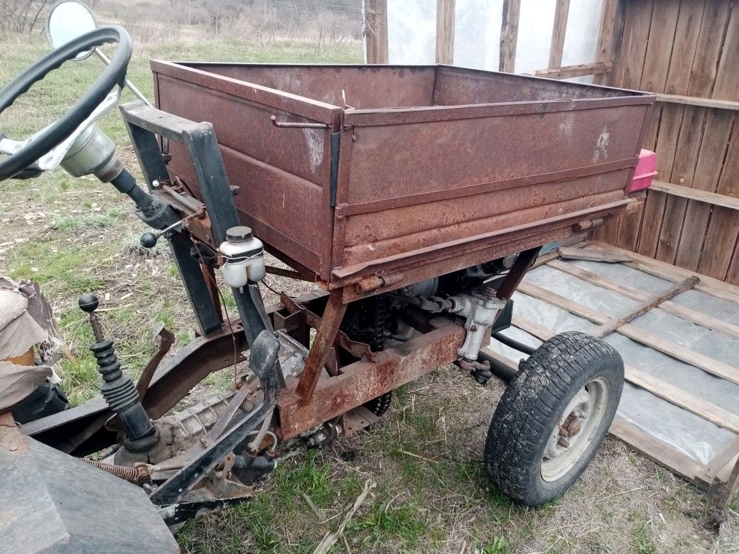 Продам мінітрактор бензиновий з кузовком