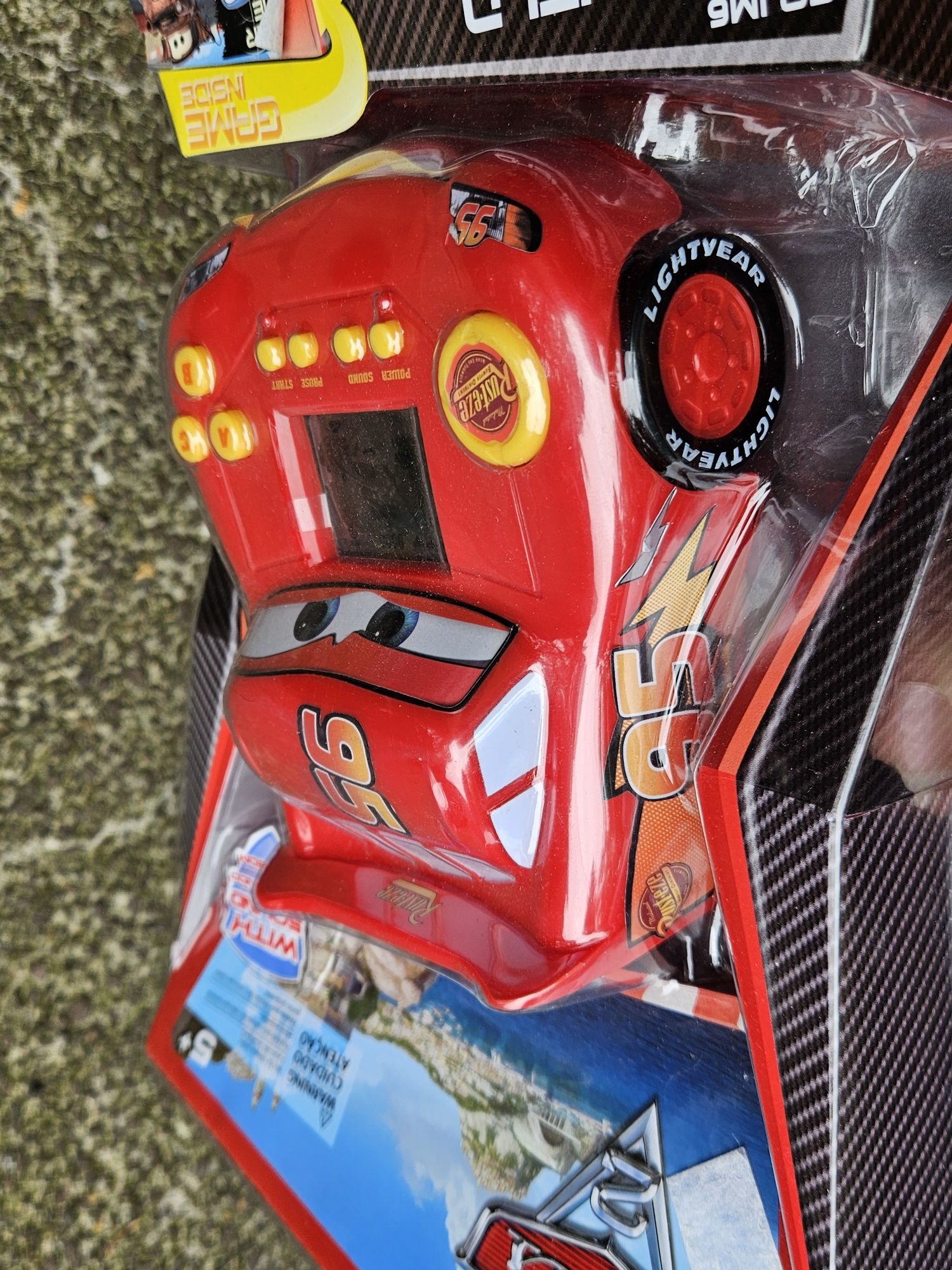 Konsola Gra Zygzak McQueen Cars Auta Disney Pixar Samochód zabawka
