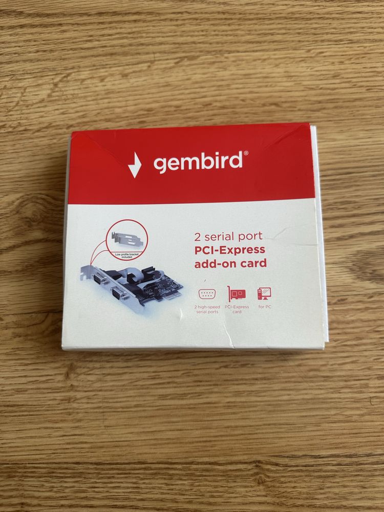 Karta rozszerzeń kontoler rs232 karta PCI-express z 2 gniazdami rs-232