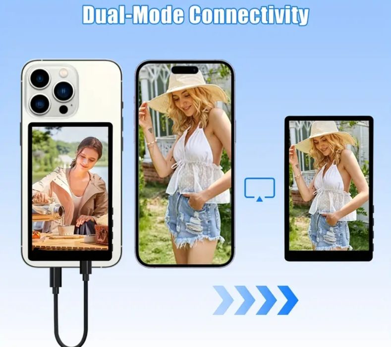 Беспроводной екран для селфи с основной камеры