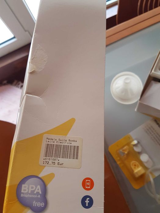 Bomba de extracçã de leite Medela