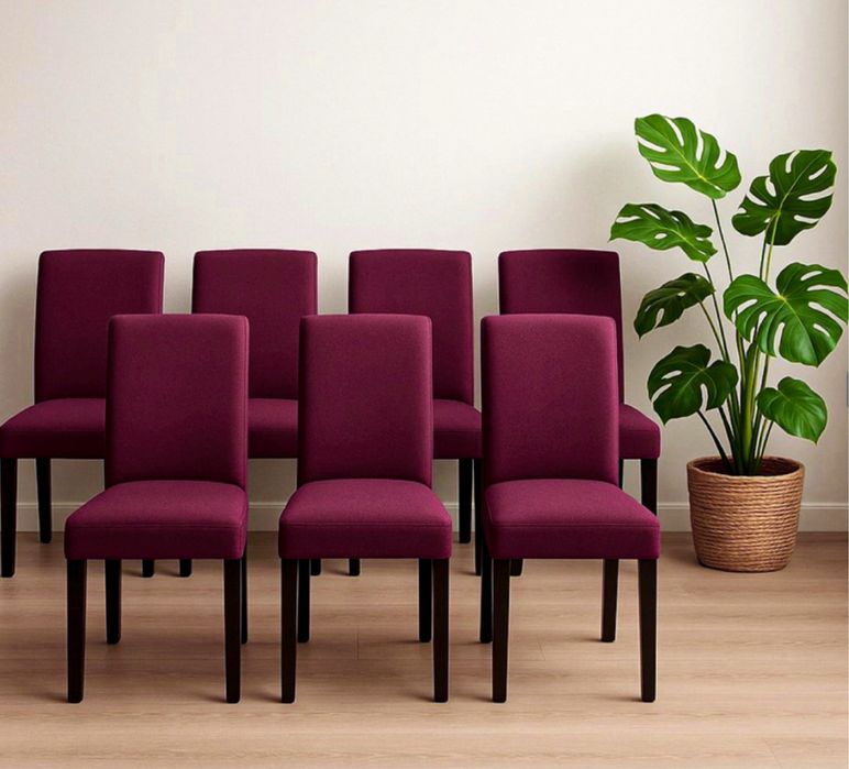 Conjunto de 6 Cadeiras com 2 Capas para troca