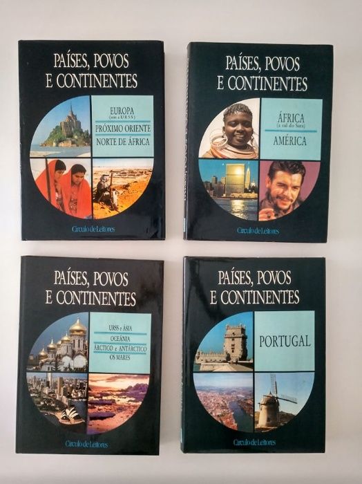 Países, Povos e Continentes (4 volumes)