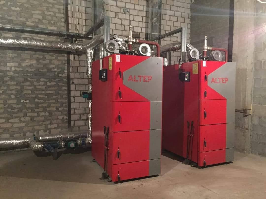 Котел АЛЬТЕП ( ALTEP) DUO UNI PLUS 50кВт.Котел Твердопалевний