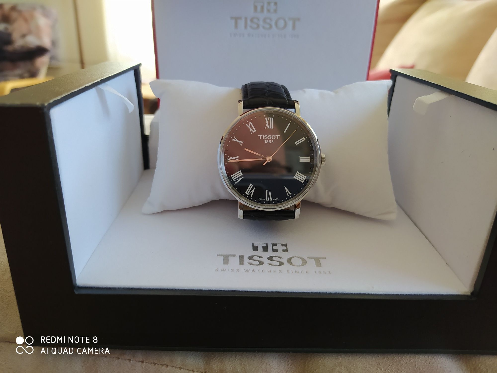 Relógio TISSOT preto Novo e ORIGINAL