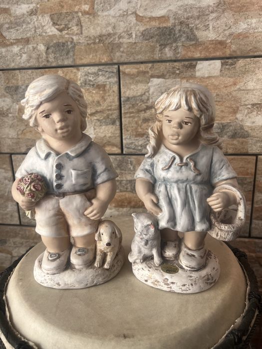 Piekna stara ceramika komplet Alicja