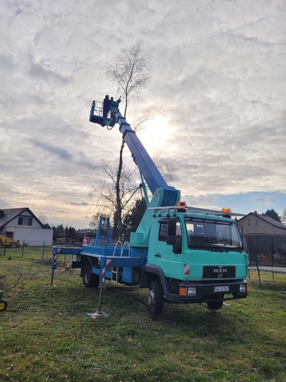 Wynajem zwyżki, podnośnik koszowy