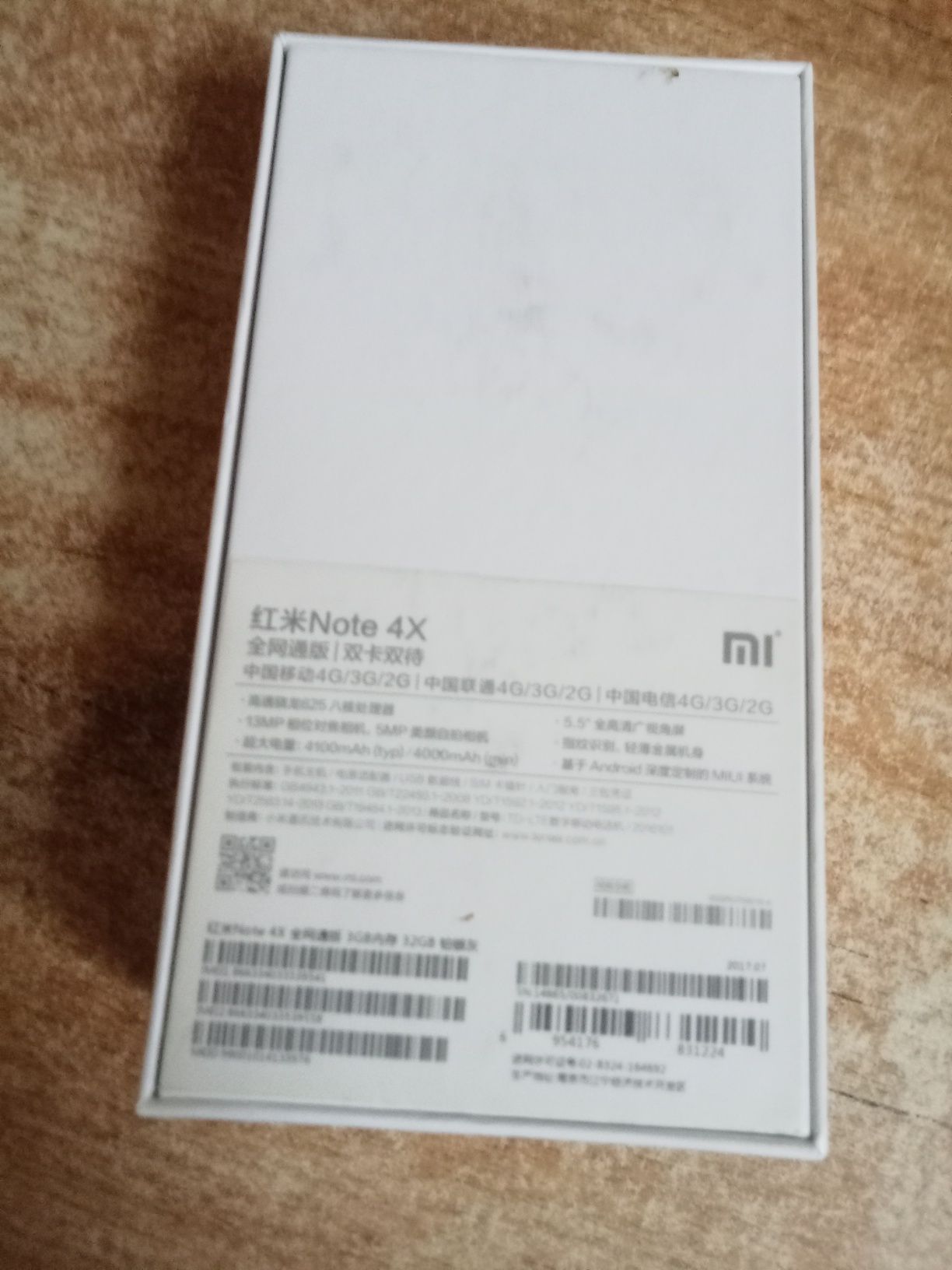 Xiaomi redmi not 4x