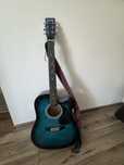 Gitara Sky way premium edition niebieska