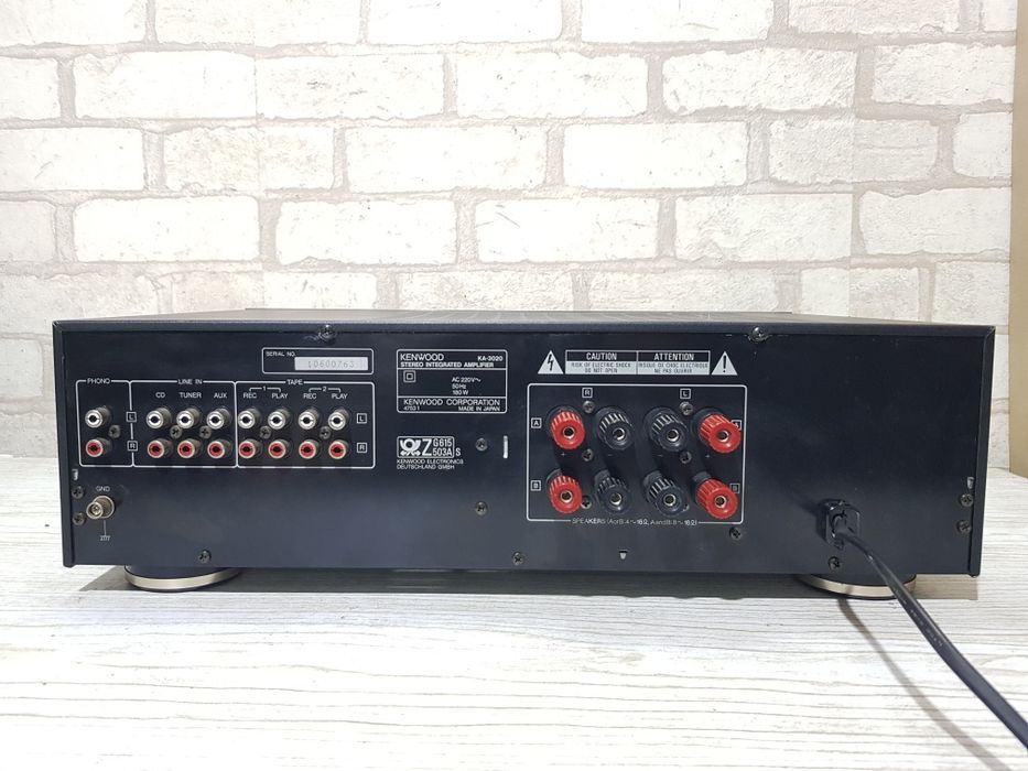 Стерео підсилювач/усилитель Kenwood KA-3020+1 2x60Вт б/у з Німеччини