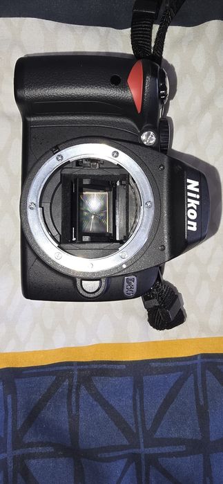 Nikon d60 com 2 lentes 18/55 e 55/200