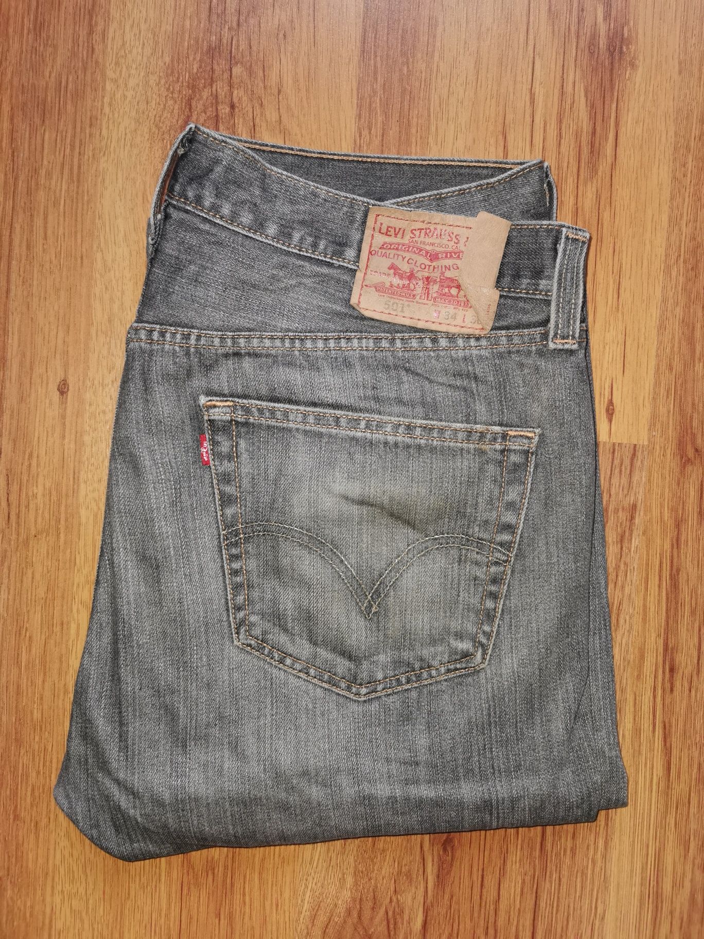 Levi's 501 W34 L30 spodnie jeansowe jeansy Levis