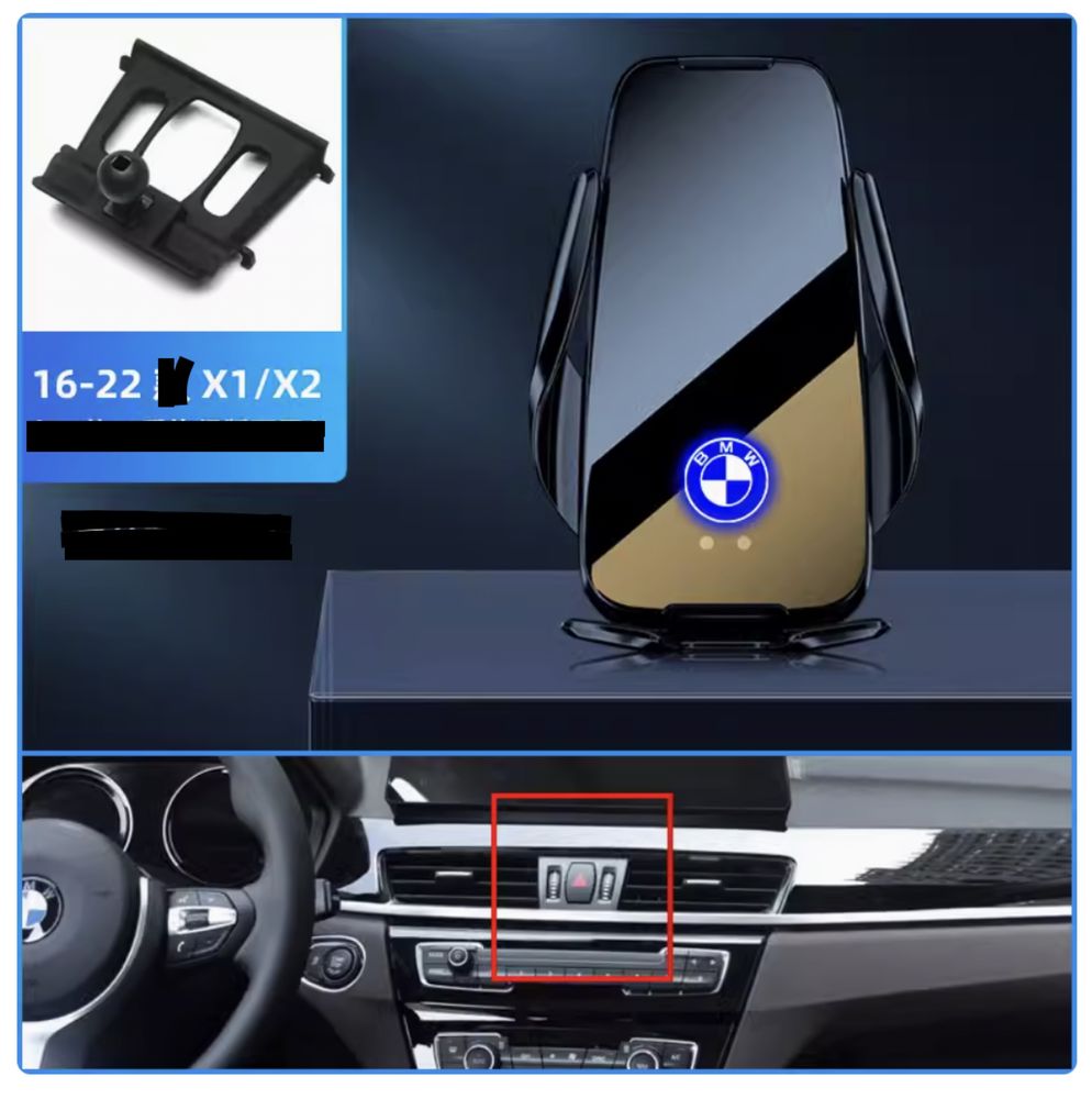 Suporte de Carregamento de Telemóvel BMW X1 e X2