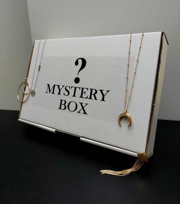 Mystery Box Naszyjniki i Kolczyki Stal Chirurgiczna wariant 200zł