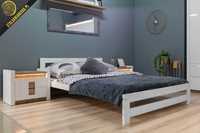 Łóżko drewniane białe 120x200 od Producenta