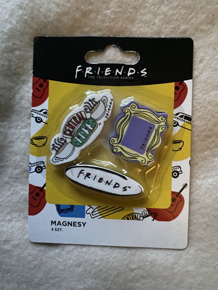Nowe magnesy Friends Przyjaciele