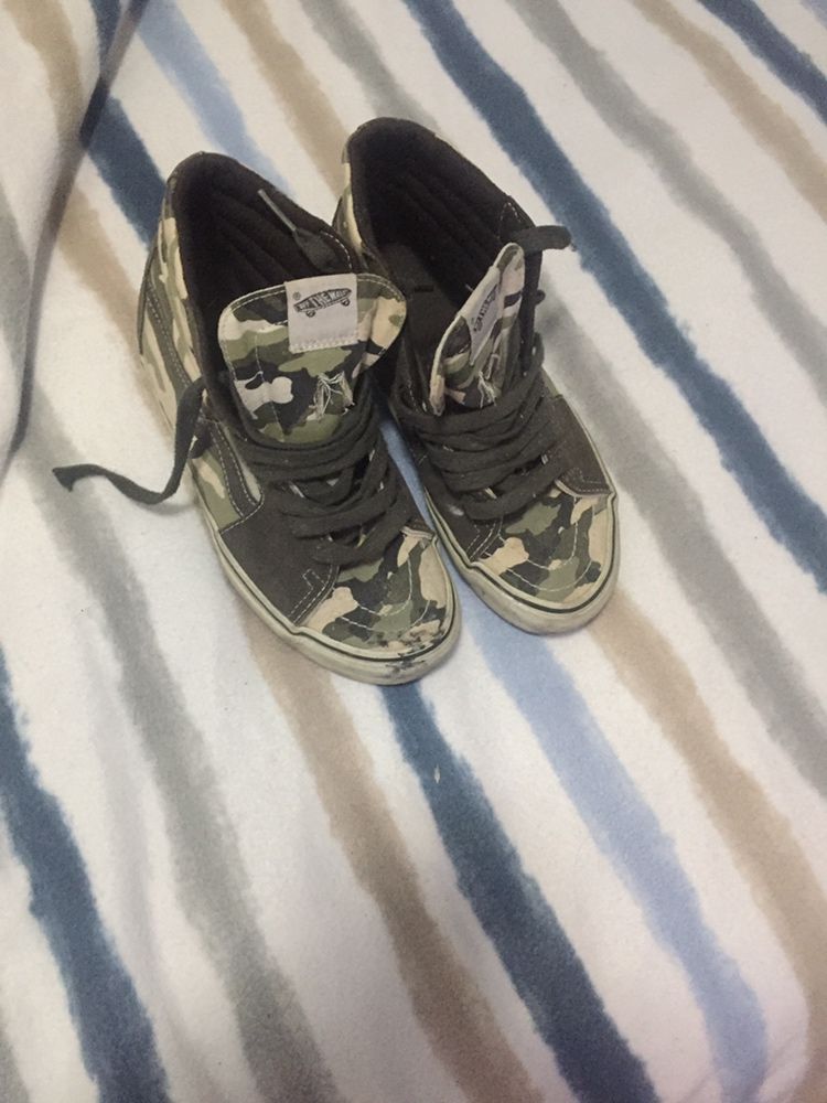 Tennis bota vans skate board