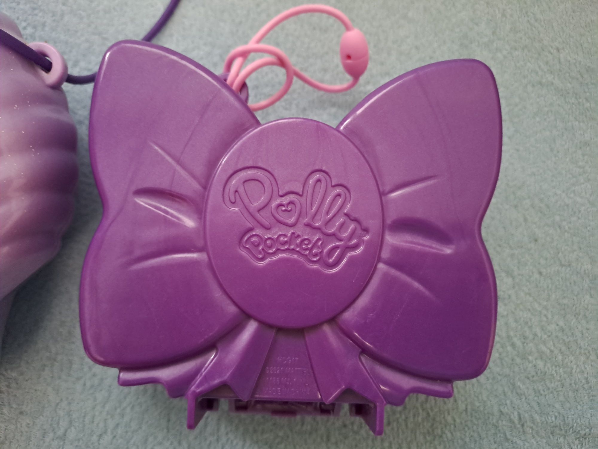 Polly Pocket torebka muszelka i motyl plus akcesoria