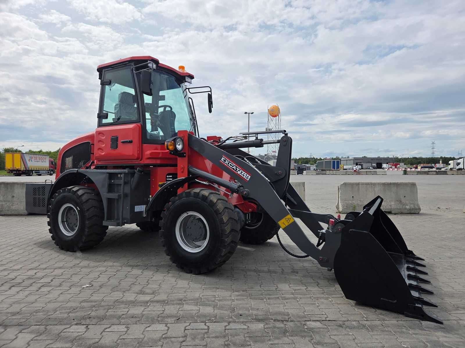 Ładowarka kołowa XTM X416 - 4000kg, udźwig 1600kg, 50KM