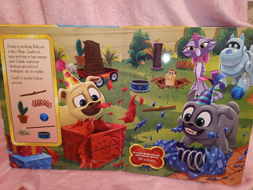 Bingo i Rolly w akcji książka edukacyjna