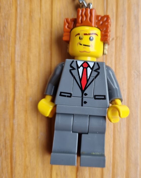 Lego brelok latarka President Business breloczek Movie światło