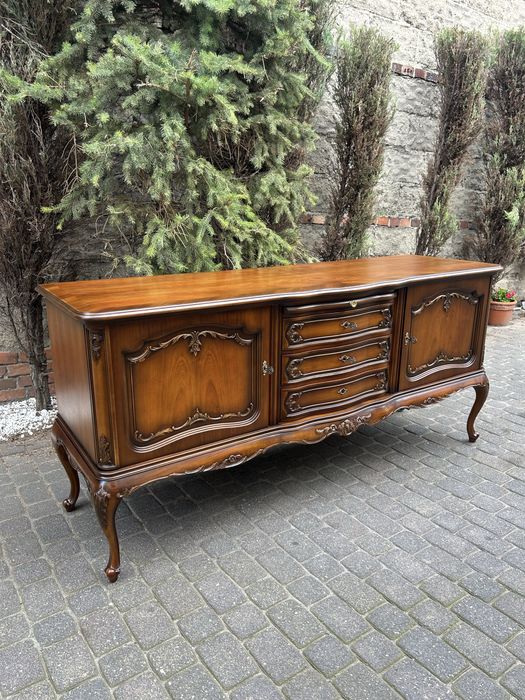 Stylowa Komoda Ludwikowska Ludwik Warrings Stolik TV RTV Po Renowacji