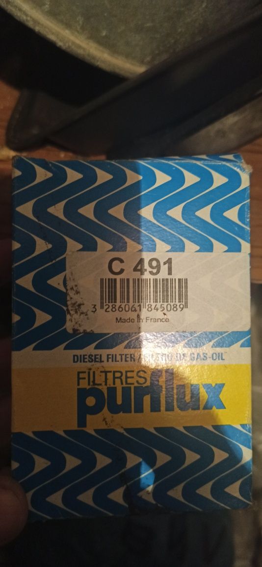 C491 Purflux фильтр топливный