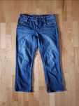 Niebieskie jeansy spodnie 7/8 Esprit r. 36/38