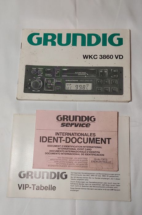 Radio Grundig 3860Vd