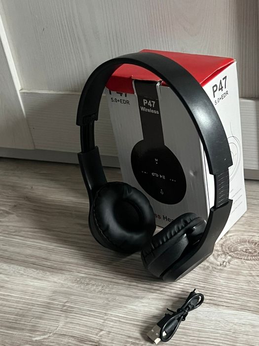 Nowe słuchawki P47 Wireless Bluetooth 5.0 + EDR