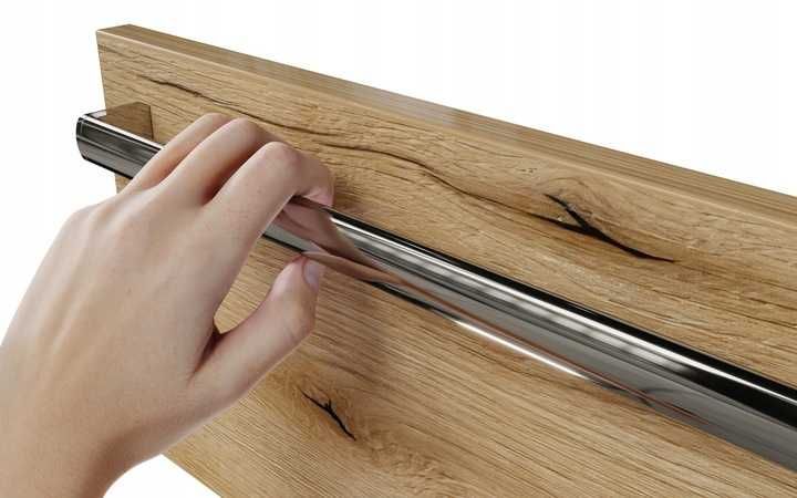 Szafka pod umywalkę stojąca loft 80 cm - dekor + umywalka (nowa)