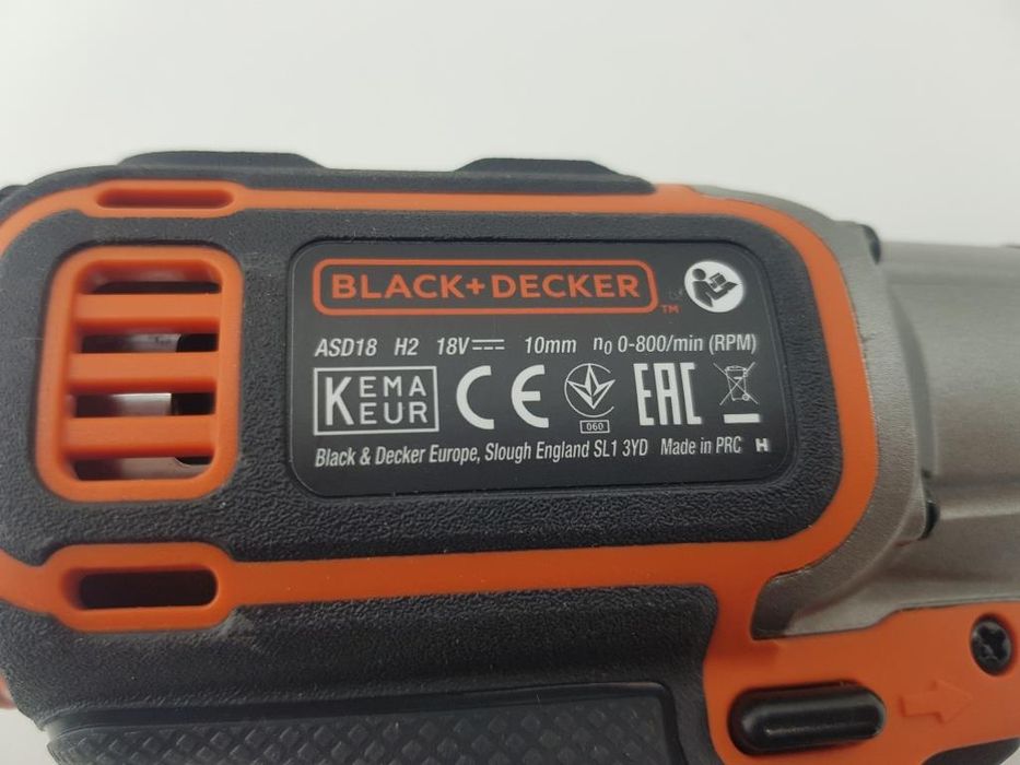 Wiertarko Wkrętarka Akumulatorowa 2xakumulator Black+Decker Autosense