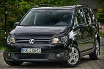 Volkswagen Touran 1.6TDI 105KM Klimatronic PDC Grzane Fotele ALUFELGI Ciemne Szyby WARTO