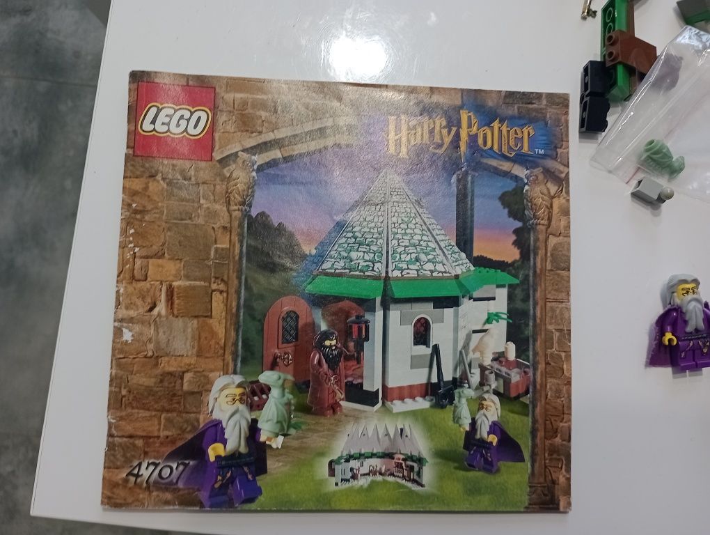 Klocki LEGO Harry Potter 4707 pudełko i instytucjia