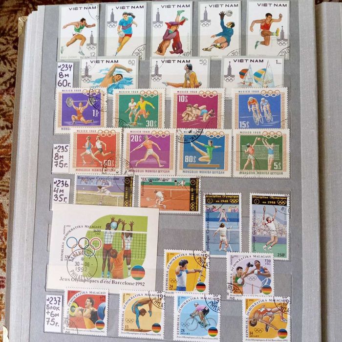 марки альбомы и коллекция
выбор большой