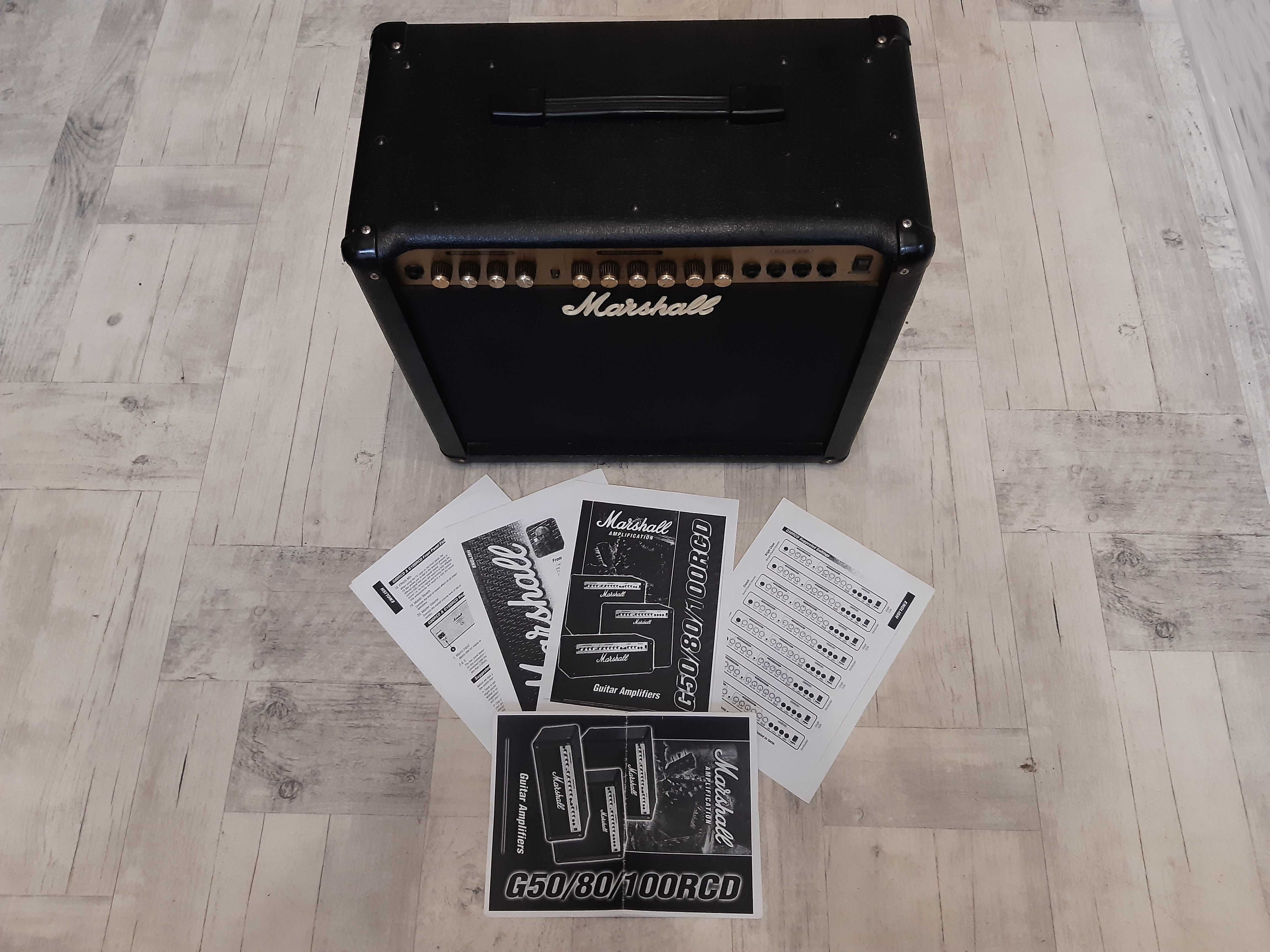 Wzmacniacz Gitarowy Marshall G 50R CD-combo-Reverb-wysyłka lub zamiana