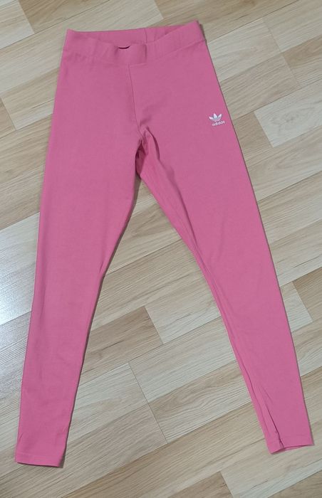 Legginsy Adidas Originals różowe S