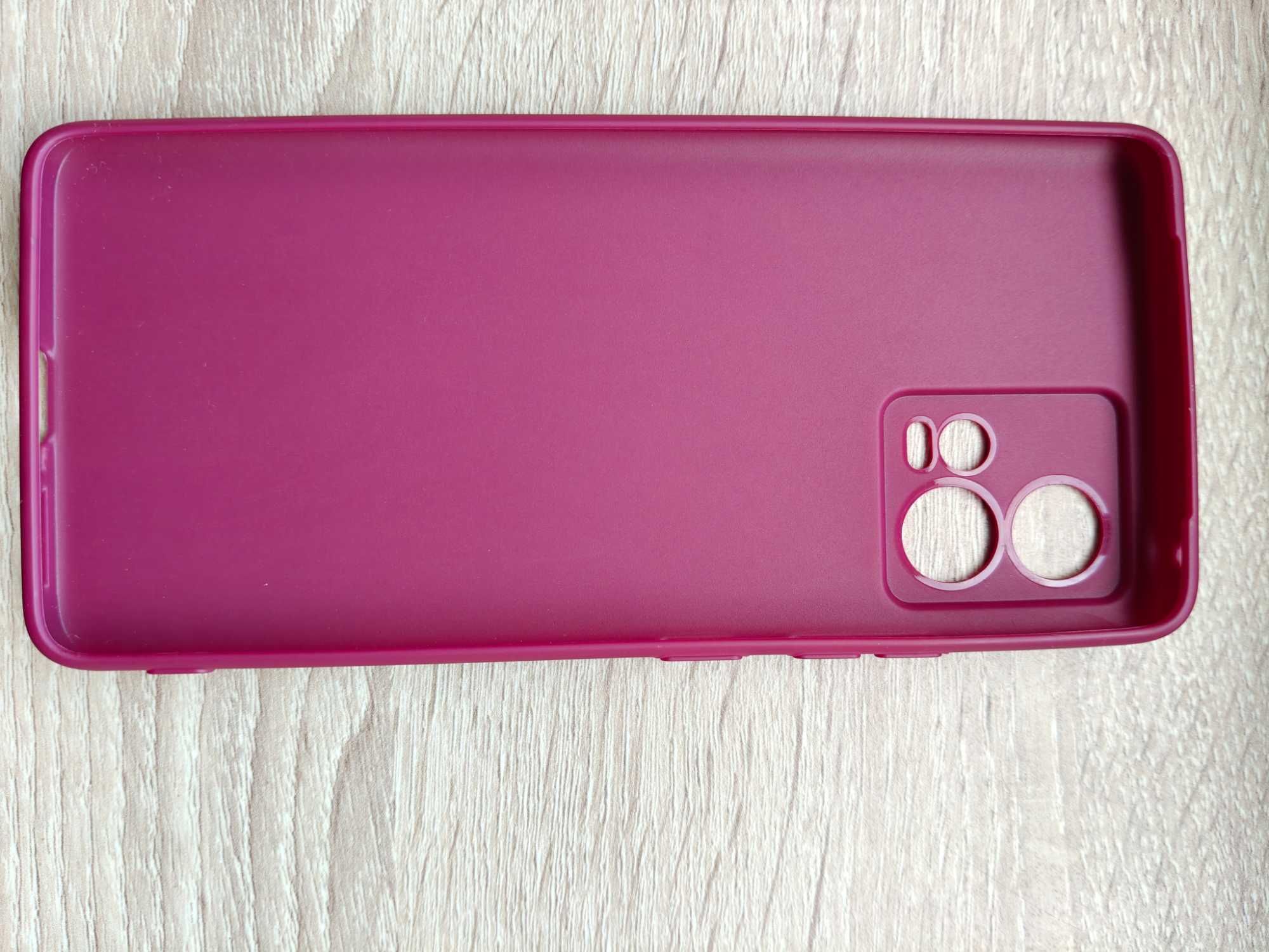 Etui do Motorola Edge 30 Fusion, silikon TPU, kolor malinowy Kwmobile