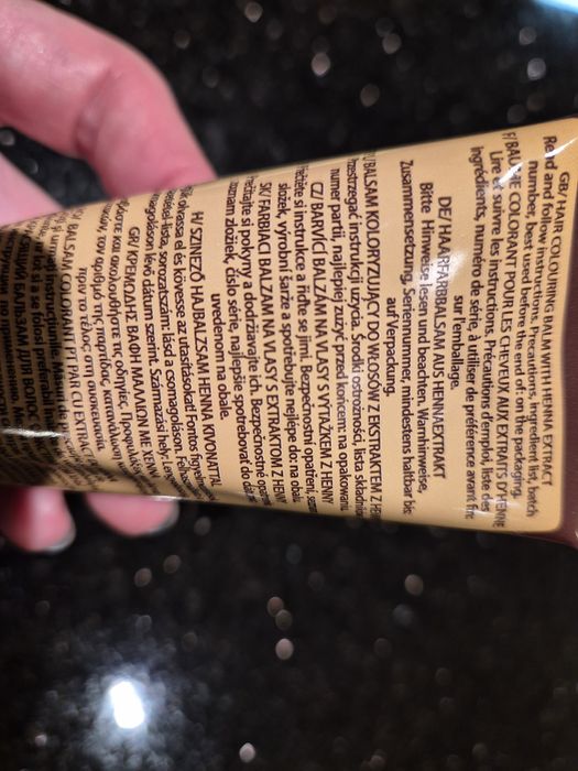 NOWA Henna do włosów VENITA balsam koloryzujący do włosów z henną