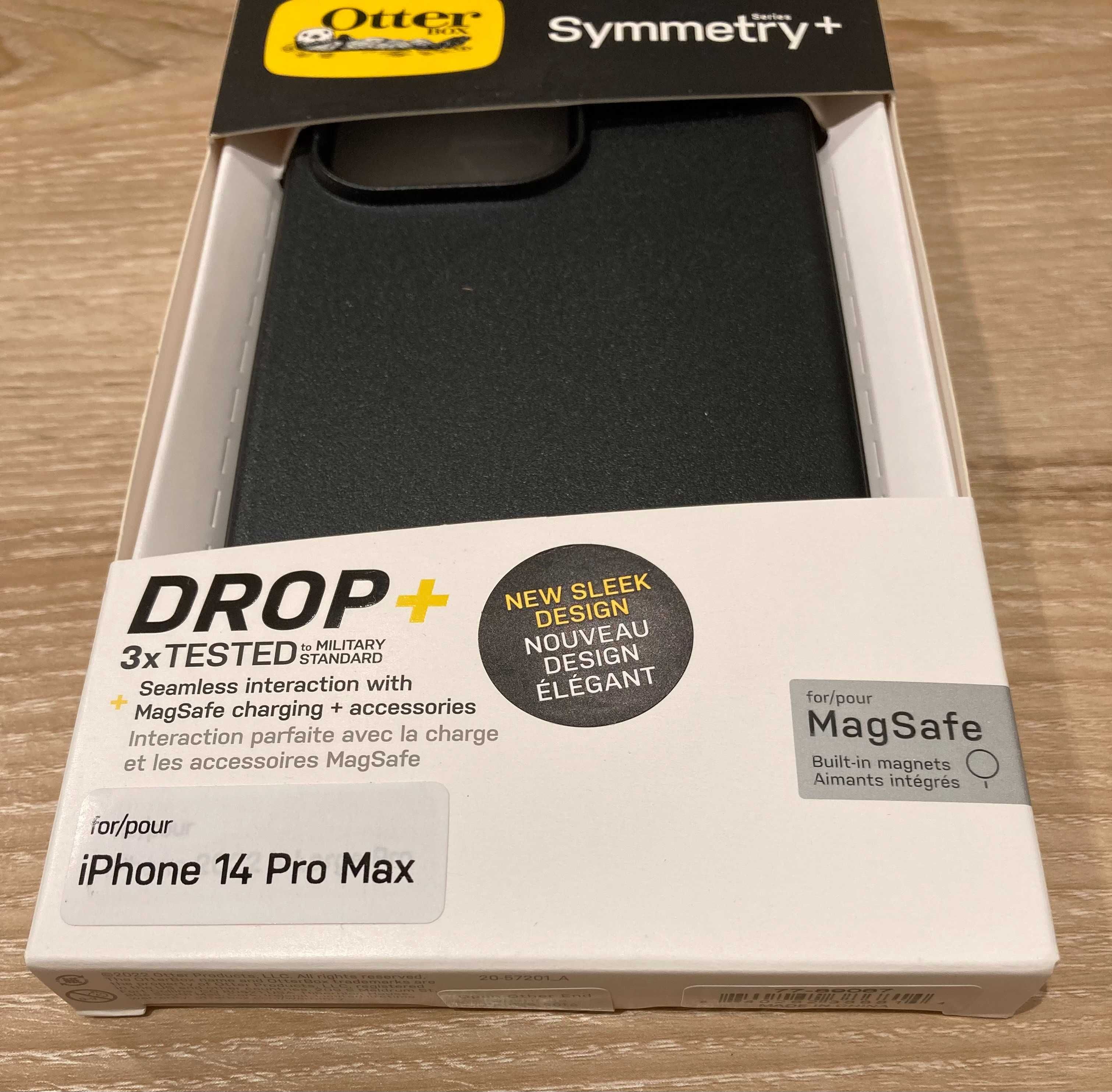 CZARNE Plecki ETUI Case do iPhone 14 Pro Max Otterbox Futerał ochronny