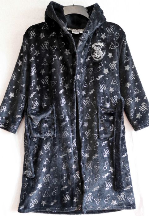 Домашній дитячий халат Гаррі Поттер мантія капюшон 134-140 Хогвартс
