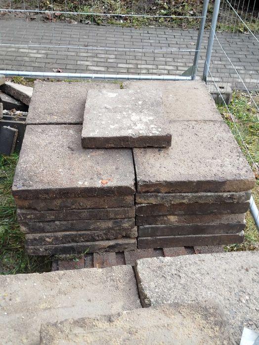 Płyty chodnikowe 50x50x7 z demontażu