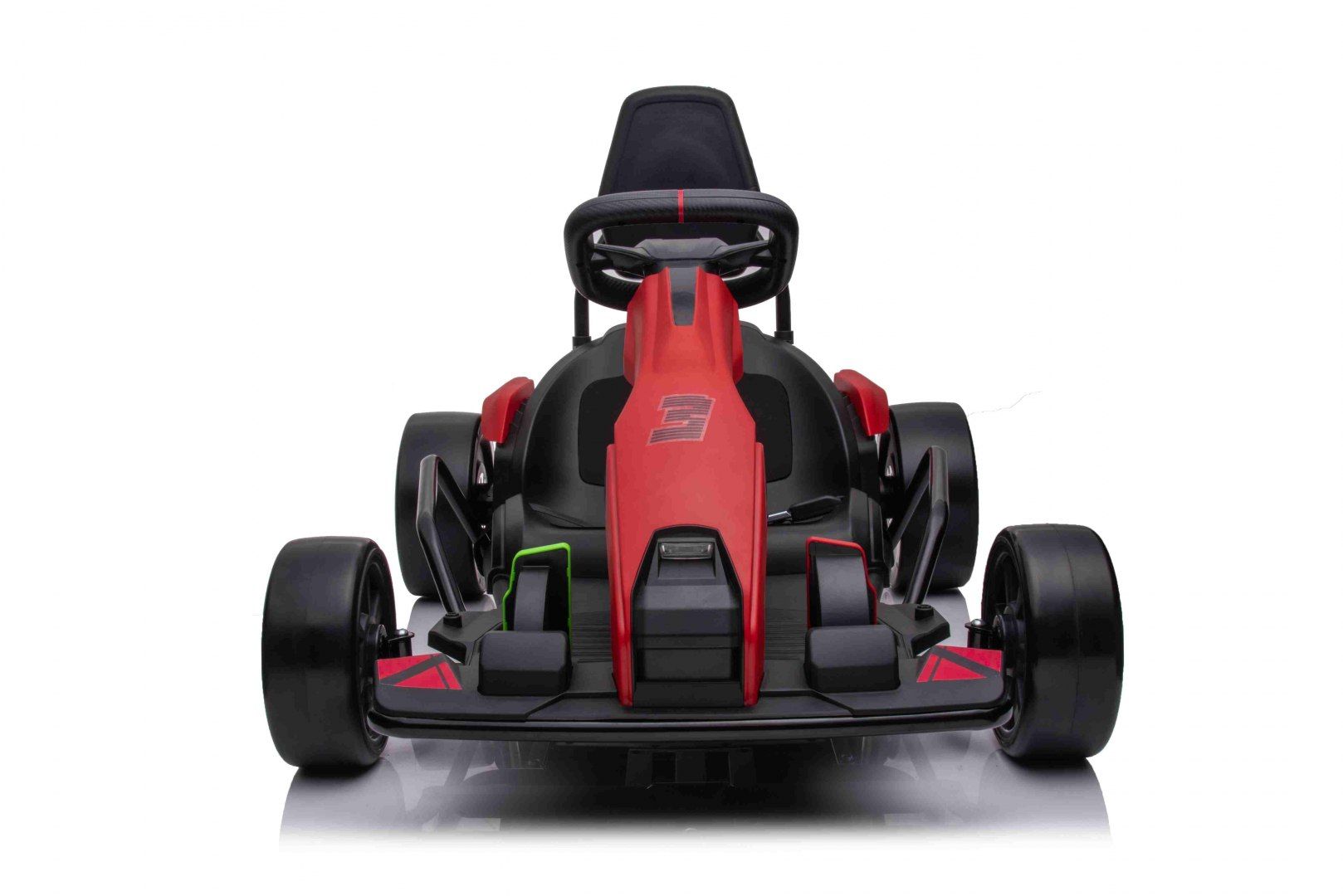 Driftujący 2x150W Auto Gokart na akumulator dla dzieci Czerwony