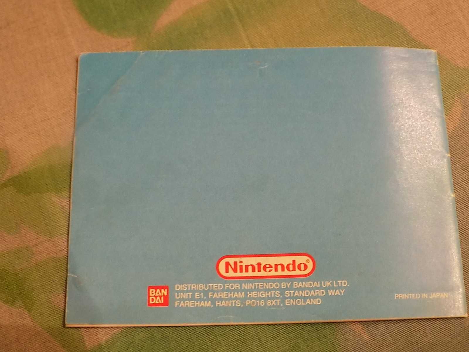 Balloon Kid Nintendo Game Boy - sama angielska instrukcja w bdb stanie