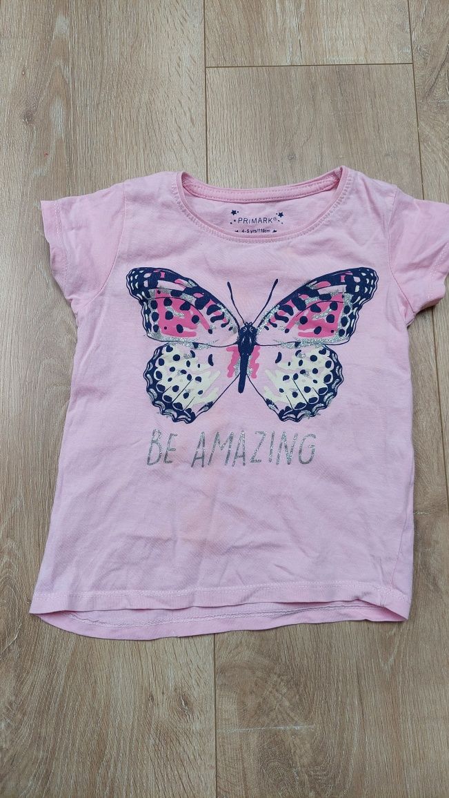koszulka dziewczęca, tshirt Primark r. 110