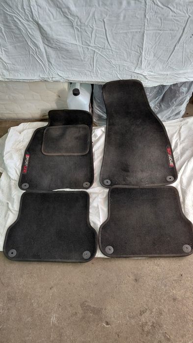 Fotele wnętrze Audi A4 b6 b7 avant 4x grzane.