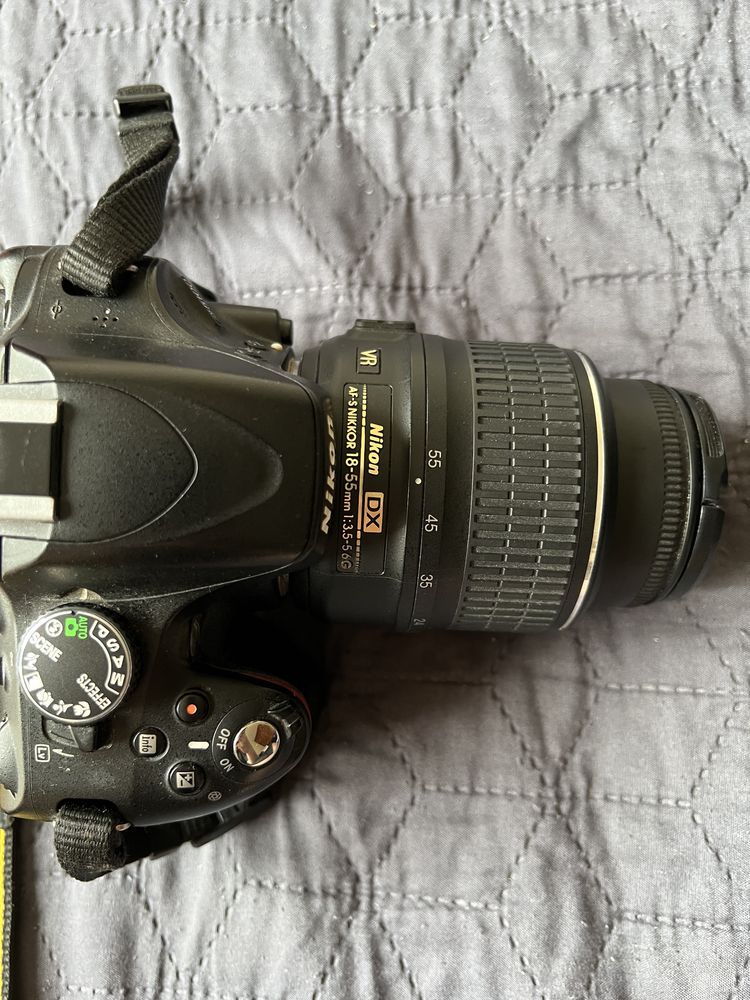 Nikon D5100 + obiektyw 18-55mm AF-S DX NIKKOR | Stan idealny!