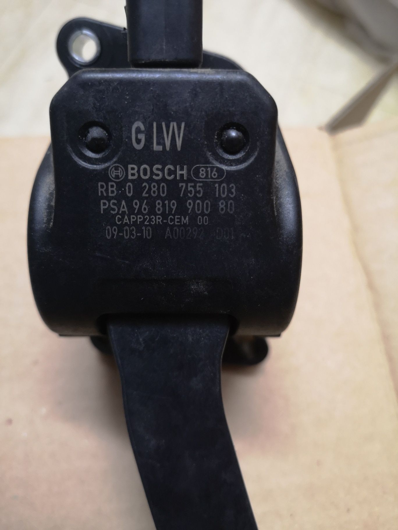 Potencjometr gazu Citroen C4 Grand Picasso