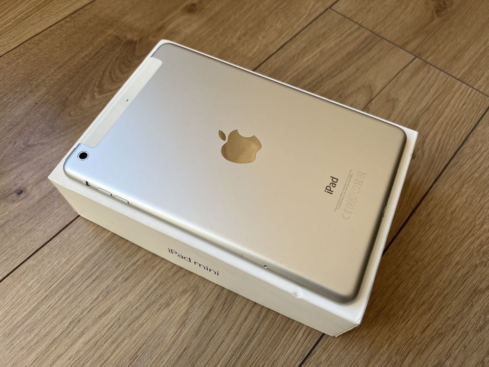 Idealny iPad Mini 2 16 GB A1490 SILVER w PERFEKCYJNYM stanie!