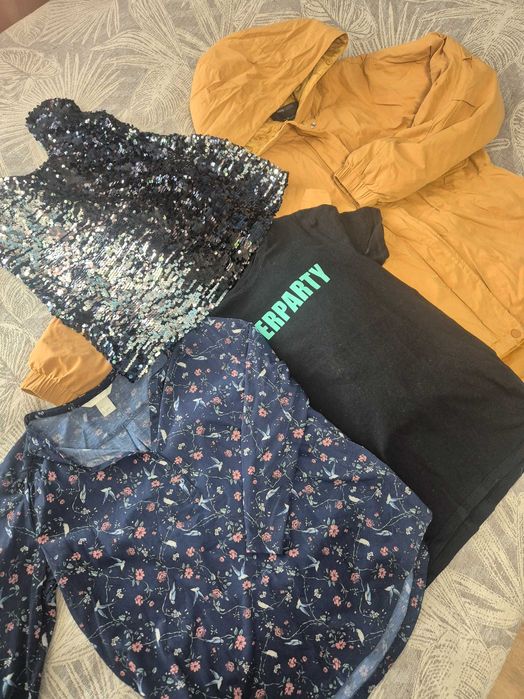 Пакет одягу для дівчини, розмір s або 14-17 років! (33 речі).